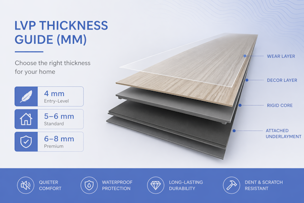 How to choose luxury vinyl plank flooring: thickness, wear layer & waterproof guide (2026) 2 How to choose luxury vinyl plank flooring: thickness, wear layer & waterproof guide (2026)