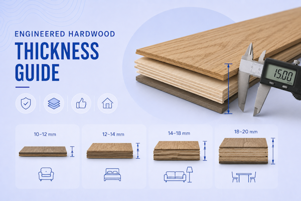 How to Choose Engineered Hardwood Flooring: Thickness, Layers and Quality Explained 2 How to Choose Engineered Hardwood Flooring: Thickness, Layers and Quality Explained