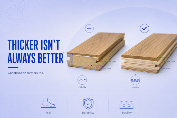 How to Choose Engineered Hardwood Flooring: Thickness, Layers and Quality Explained 3 How to Choose Engineered Hardwood Flooring: Thickness, Layers and Quality Explained