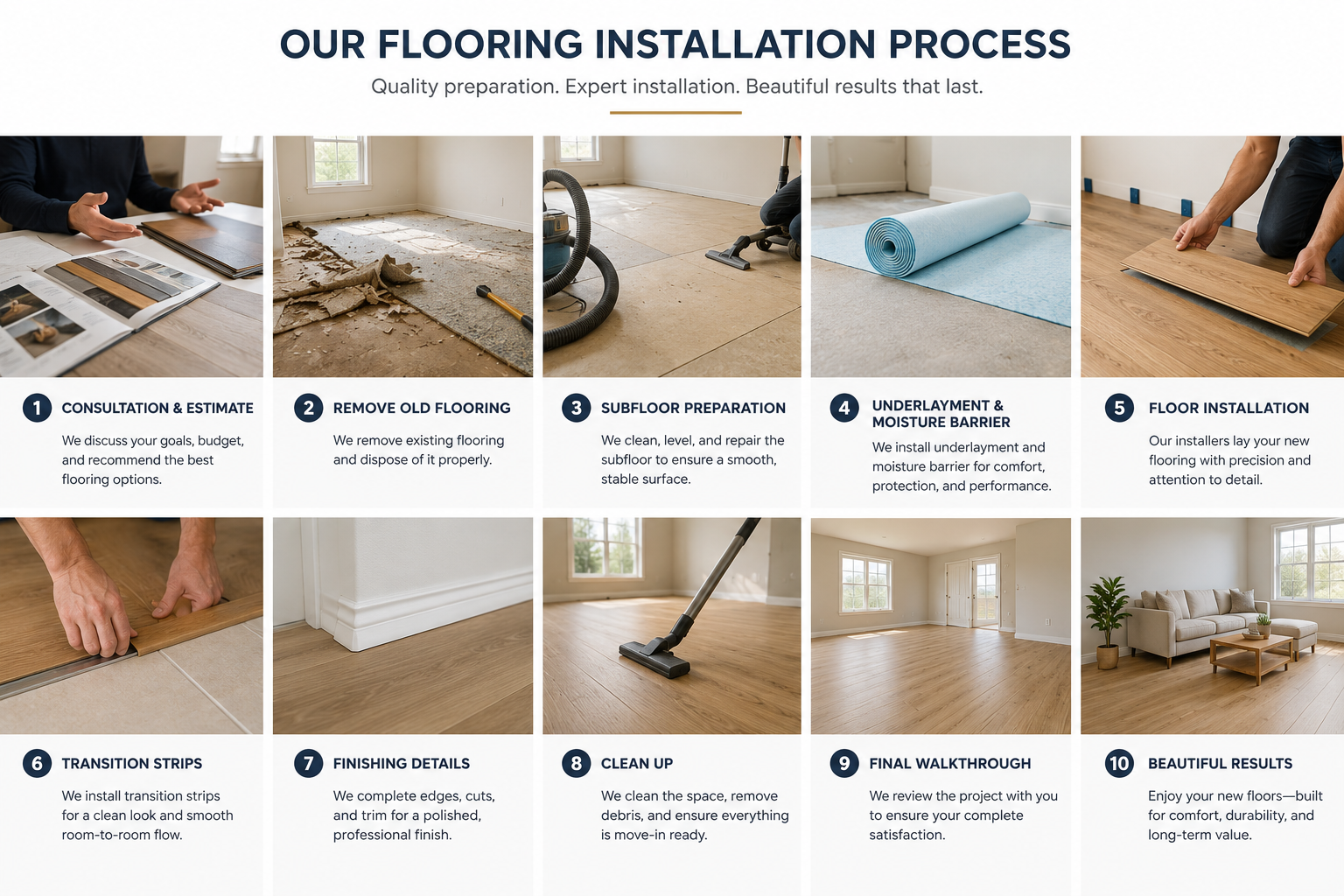 Flooring Installation 3 Flooring Replacement and Installation Services